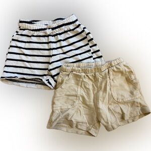 2 pairs Zara Boys Shorts Size 4-5